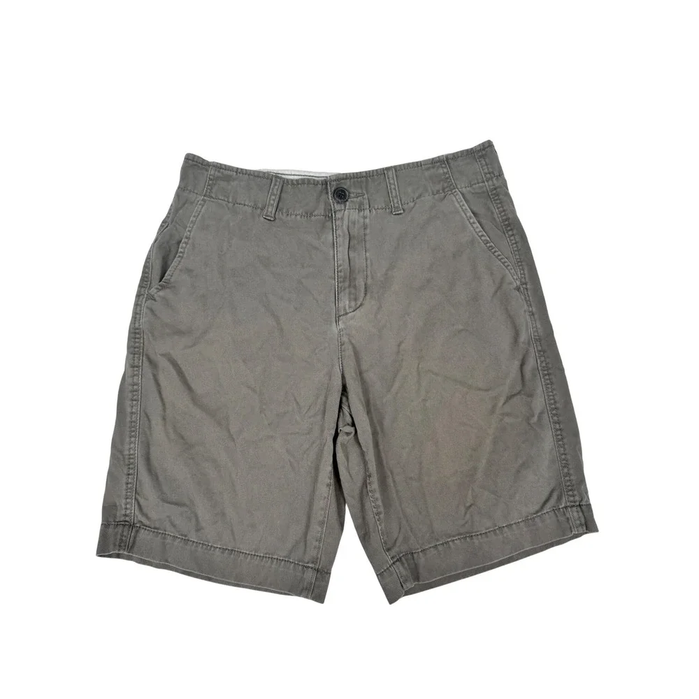 Y2K American Eagle Washed Chino Shorts‎ Men's 30 Skater Preppy